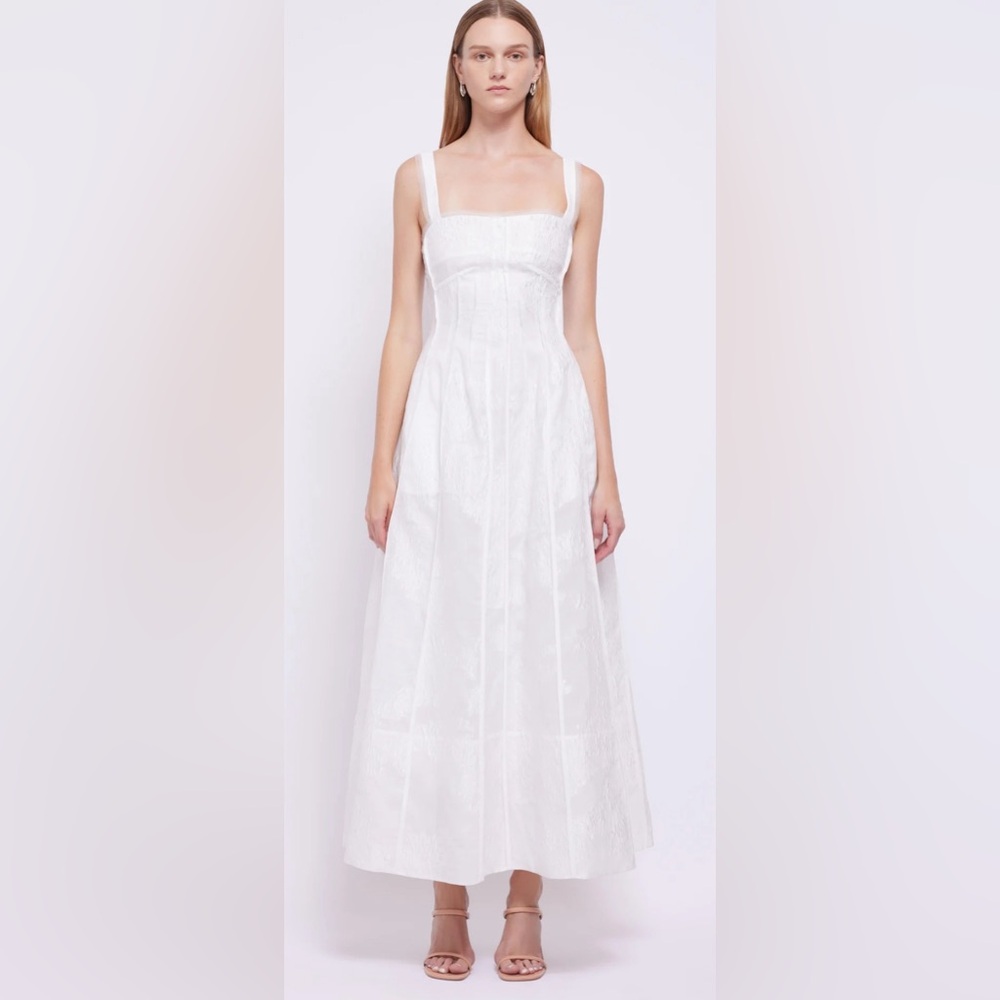 Simkhai Mayra Sl Bustier Midi Dress